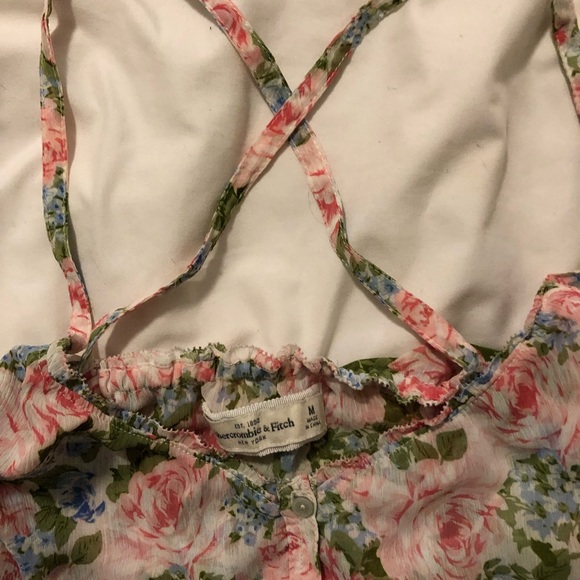 Floral Abercrombie & Fitch tank - M - Picture 2 of 3